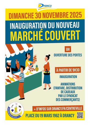 Inaugurez la halle du marché