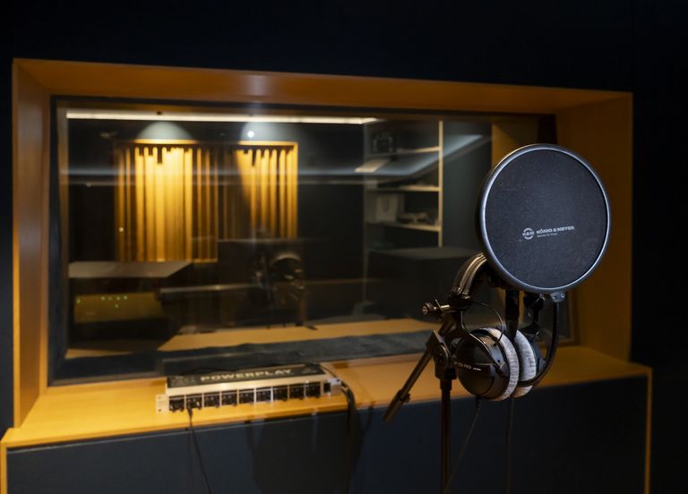 Enregistrez au studio