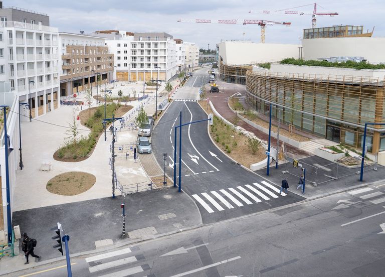 Un axe majeur au quartier du Baillet