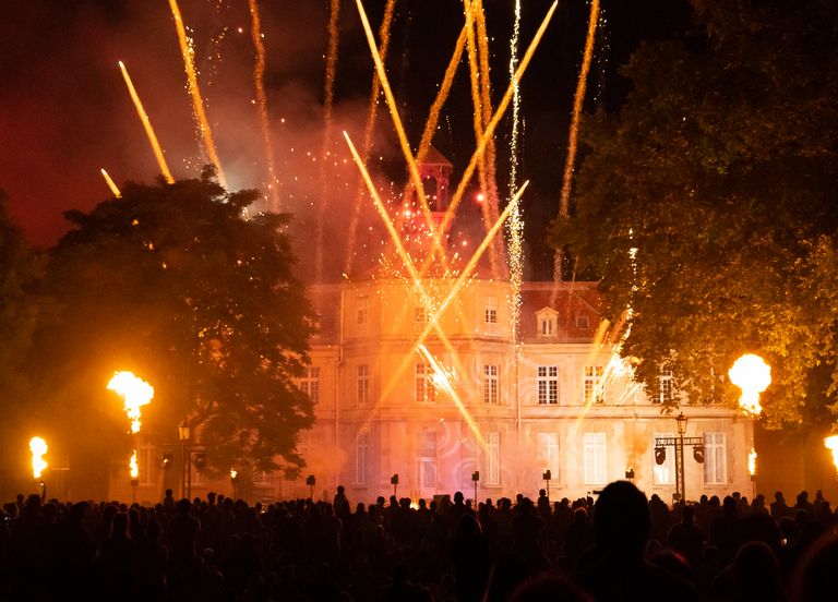 Feu d'artifice et bal des pompiers